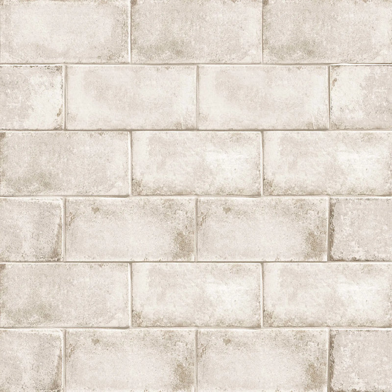 Vivace 4" x 9" Porcelain Wall & Floor Tile, Rice