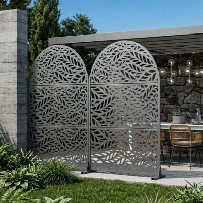Metal Privacy Screen Fence Panel