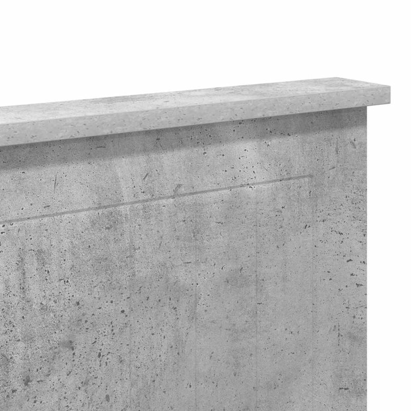 Headboard, Queen, Concrete Grey