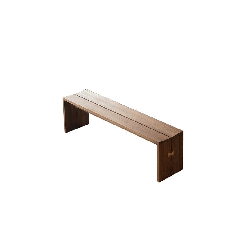 Solid Wood V-shaped Bench Solid Wood Bench, 17.71" H x 70.86" W x 13.77" D