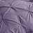 Bedsure Queen Burgundy Pintuck Bed-in-a-Bag - Light Blue Pinch Pleat Comforter Set with Sheets, Pillowcases & Shams (Set of 7)-105523227-105523204