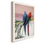 Palm Parrots - Peinture sur toile encadrée-109329974-109330373