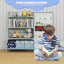 80cm H x 90cm W Metal Bookcase-1249504144