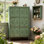 Armoire d'appoint moderne en fer vert