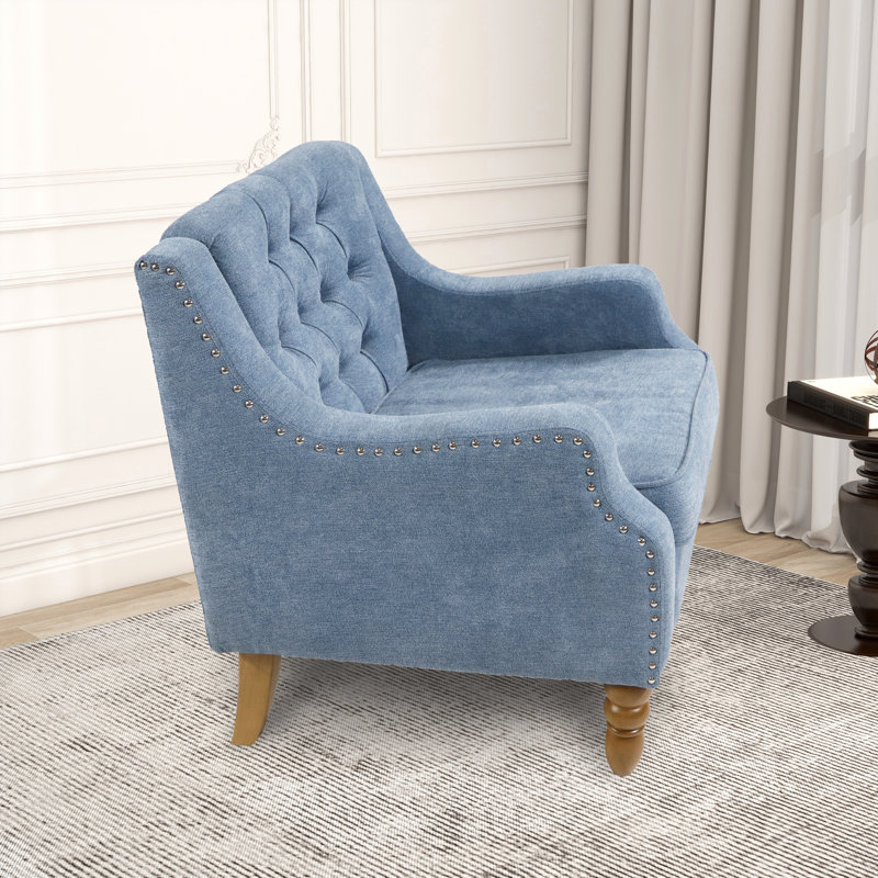 Taufner 25,92 de large, 100 % polyester bleu