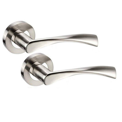 Astrid Euro Profile Lock Door Handle Pack with 3 Keys 60mm Barrel