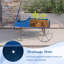 Jardinière surélevée Chasitty Wheel-697292961