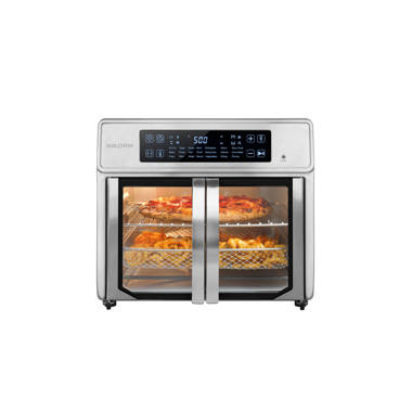 Emeril Everyday Emeril Lagasse 26 qt Extra Large Air Fryer, Convection Toaster Oven with French Doors, Stainless Steel