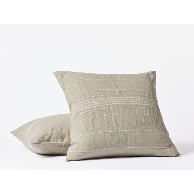 Farmhouse / Country Organic Cotton Striped Duvet Cover