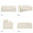 Kashanda 84.6" Wide Arm Slipcovered Sofa-681244753