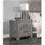 Table de chevet 1 pièce à 2 tiroirs Country Style Grey-136704250