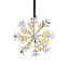 Snowflake 4'' Handmade Christmas Holiday Shaped Ornament