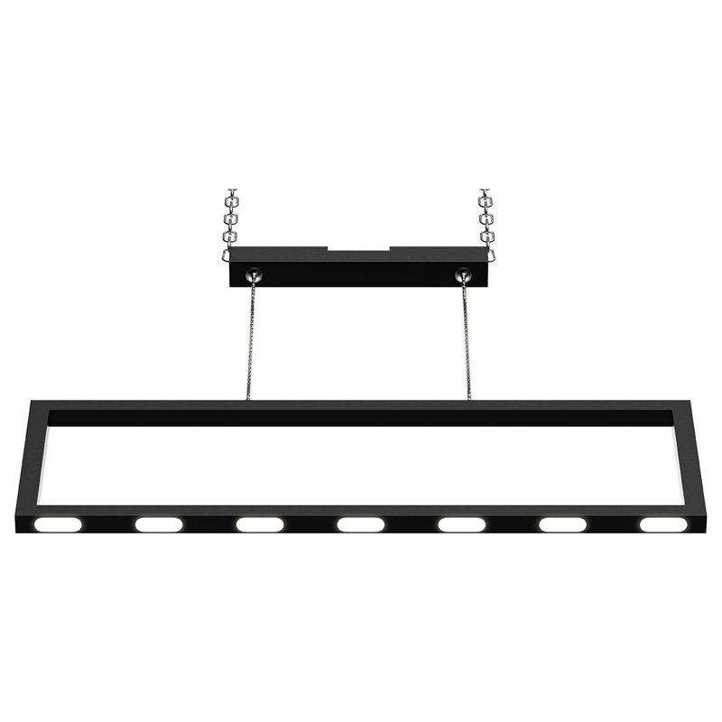 Luminaire suspendu unique à 1 lumière DEL