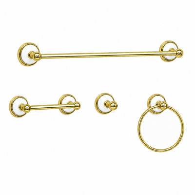 Ensemble de quincaillerie pour salle de bain 4 pièces Columbia P4BCOL18