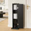 Armoire à papier hygiénique d'angle moderne avec rangement caché
