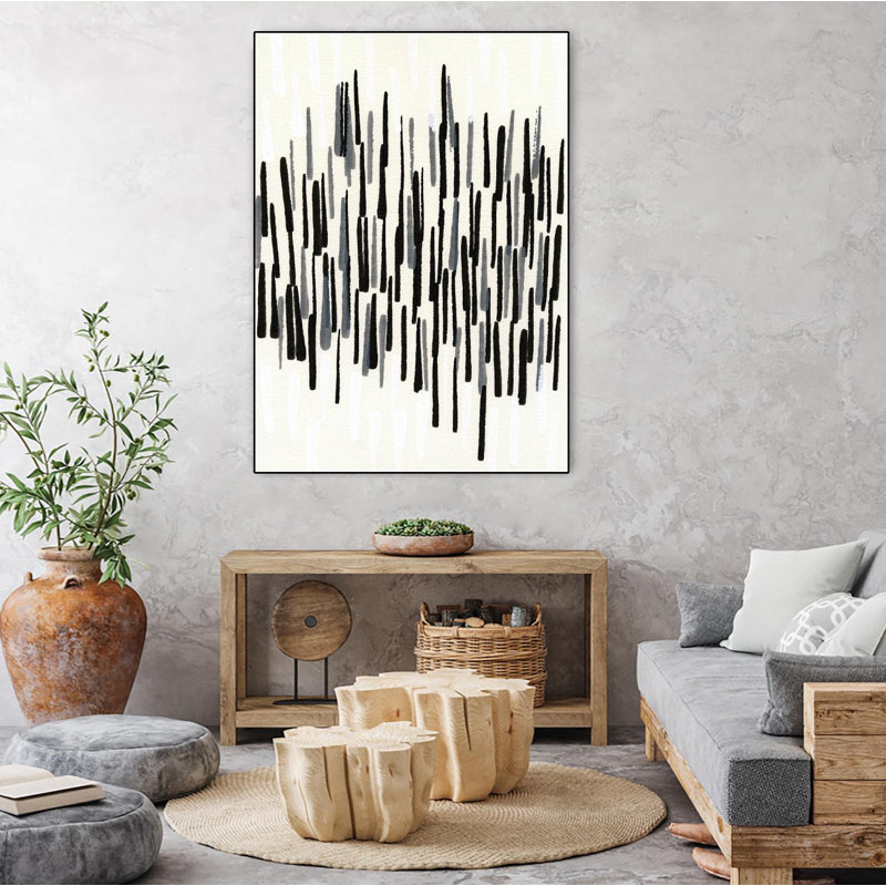 Tonal Ii '', toile encadrée par Giant Art, H 32 po x l 24 po