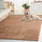 Abigayil Hand Woven Indian Hemp Cotton Rug in Natural-1514435966