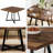 Vintage Square Dining Table,Wood Kitchen Table,Classic Design Dining Table