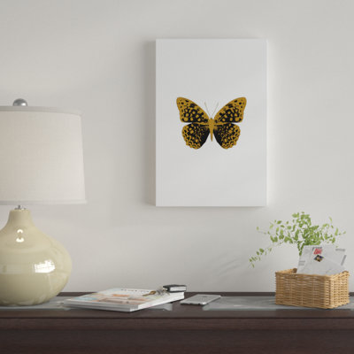 «Butterfly», impression sur toile en noir