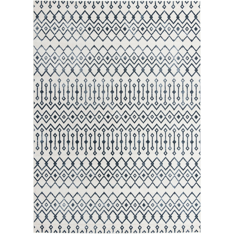 Moroccan Indoor Rug, Rectangle 9' x 12'