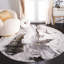 Tapis abstrait gris / doré Kira-359876408