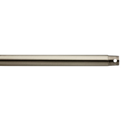 36" Brushed Stainless Steel Ceiling Fan Downrod