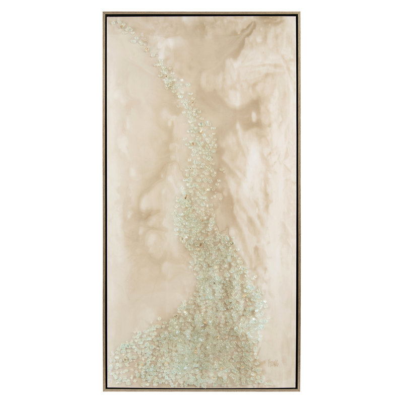 Sepia Abstract II Print by Mary Hong