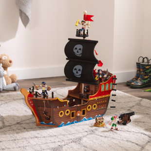 Freestanding Pirate Ship