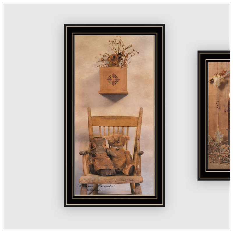 «Trendy Decor 4U», 2 pièces vignette, amis et citrouilles, impression murale pour salon, Noir