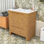 Système de meuble-lavabo élégant avec solutions de rangement spacieuses-732648419