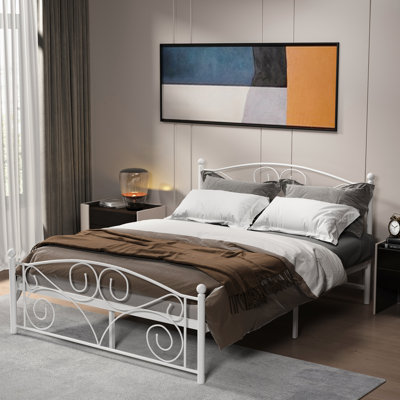 FULL  METAL BED, Metal Bed Frame, Bed Frame