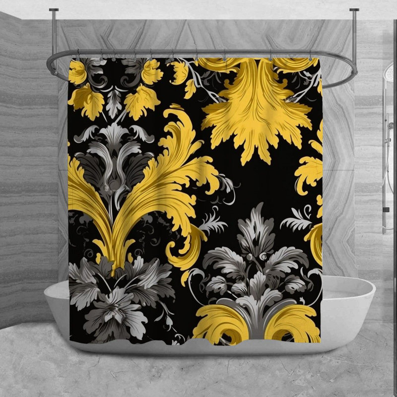 Rideau de douche Vittini, H 73 po x l 70 po