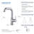 Macon Single Handle High-Arc Bathroom Vanity Sink Faucet-123849369