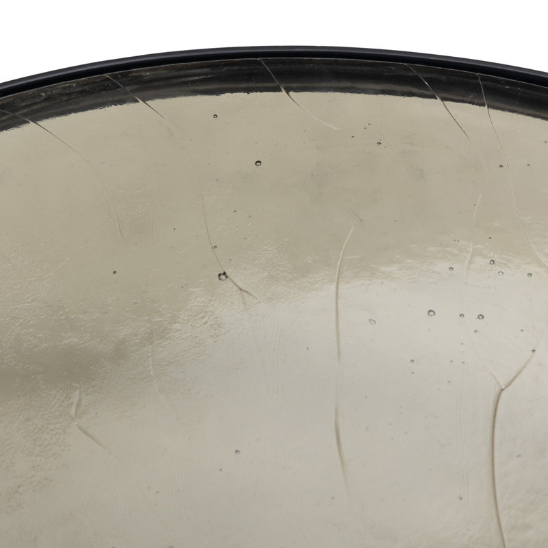 Yoko Grand Coffee Table-Moss Cast Glass, Clear Cast Glass