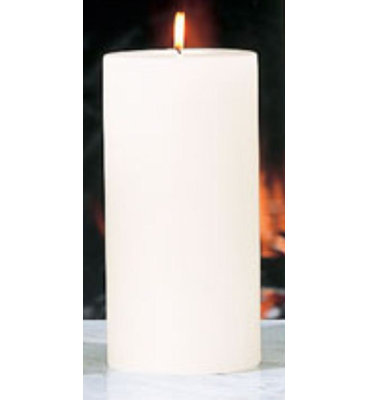 Unscented Pillar Candle