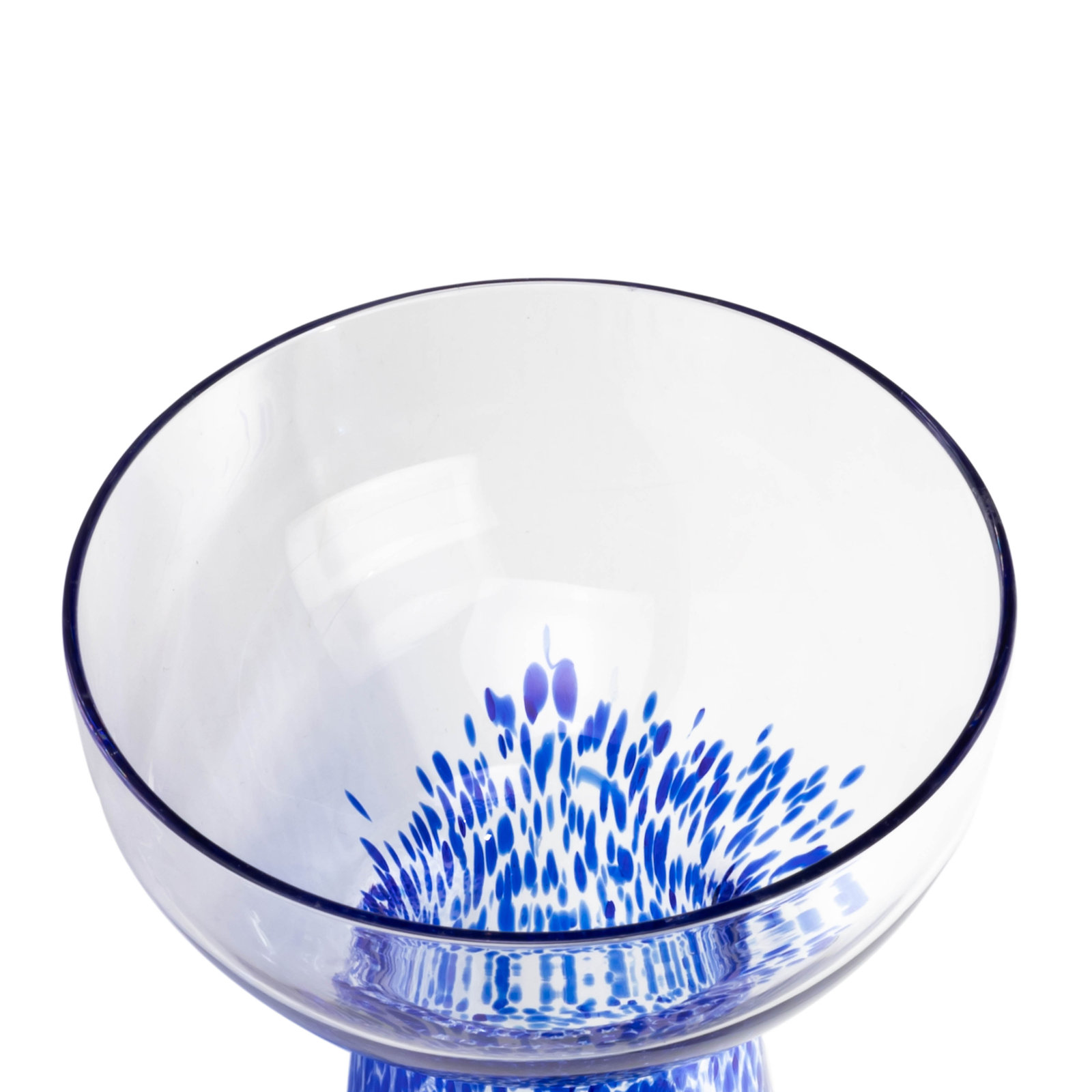 Levi 5.41oz. Wine Glass Set, Blue