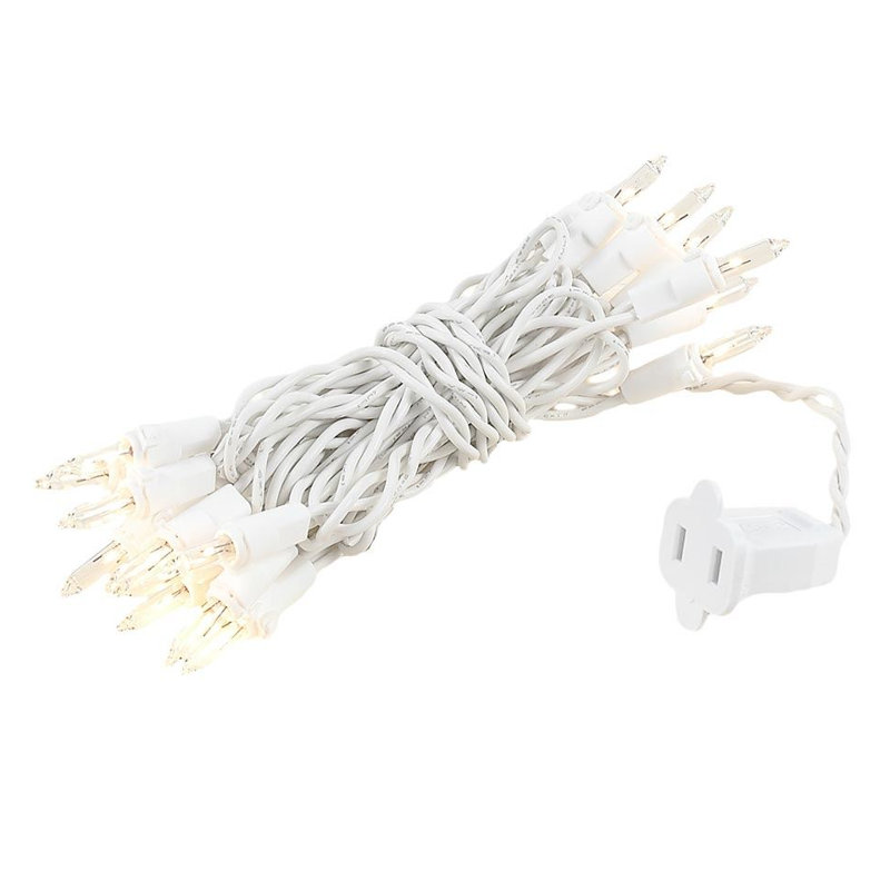 Mini-chaîne 20 lumières pour l’extérieur 8,5 pi Sheppard, blanc