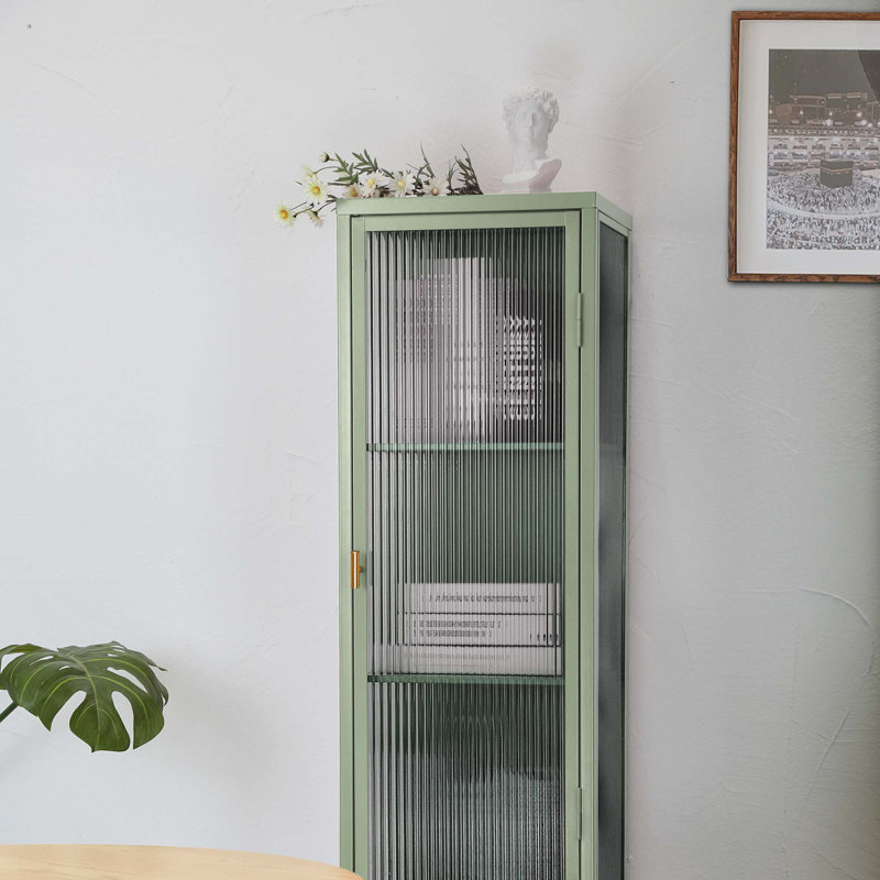 Présentoir en métal, Vert