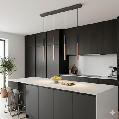 Baileyton 4 - Light Kitchen Island Pendant