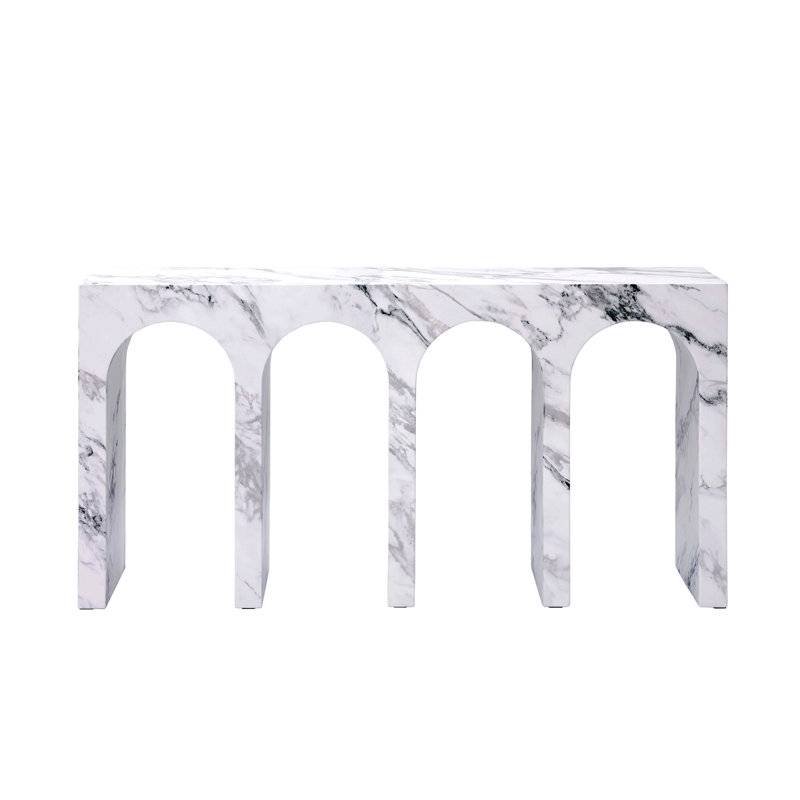 Engineered Stone Console Table