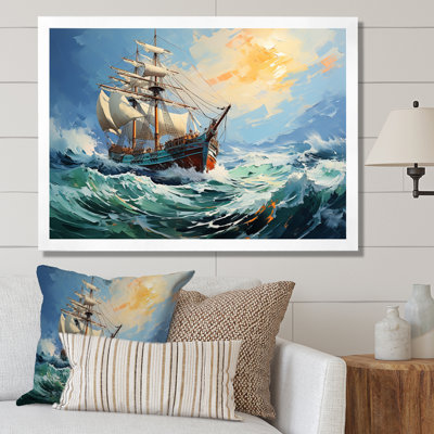 The Pirate Boat Odyssey's Voyage IV - Classics, art mural