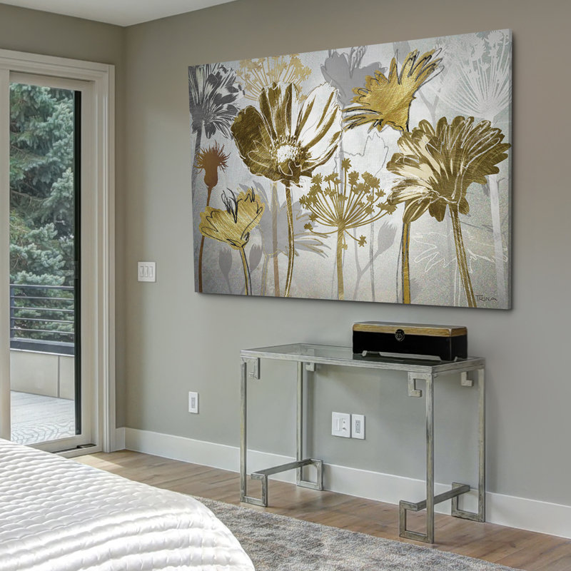 Summer - Graphic Art Print on Canvas, 32" H x 48" W x 1.5" D