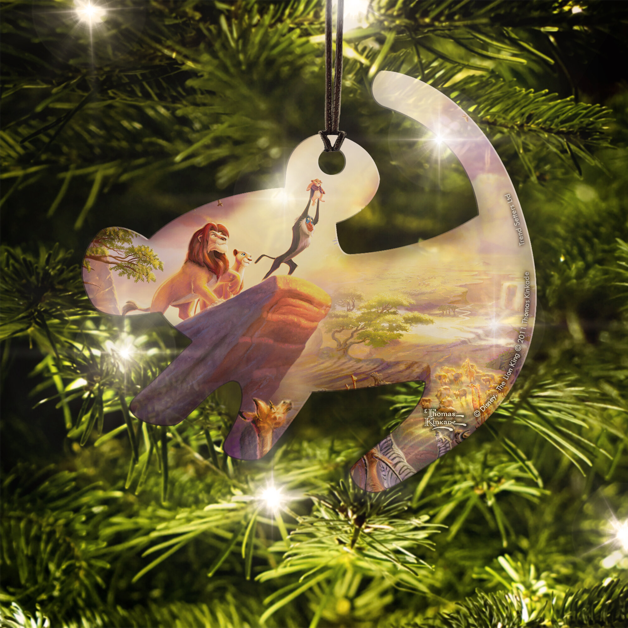 Trend Setters Disney Animals Holiday Shaped Ornament