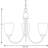 Gather 3 - Light Steel Dimmable Chandelier-863721319
