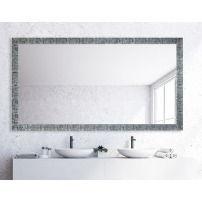 Thibault Wood Flat Mirror