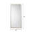 Heron Mother of Pearl Rectangle Floor Mirror