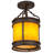 Glass Semi Flush Mount
