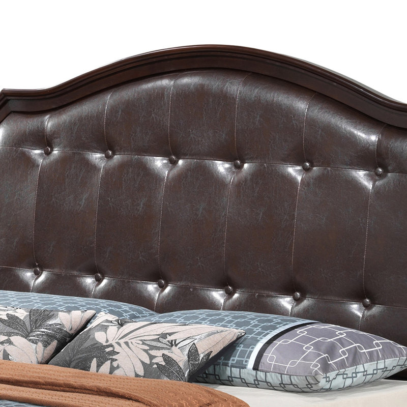 Lit tapissier standard Nora Clarkstown, Cappuccino, Grand