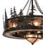 Elk Through The Trees Downrod Ceiling Fan