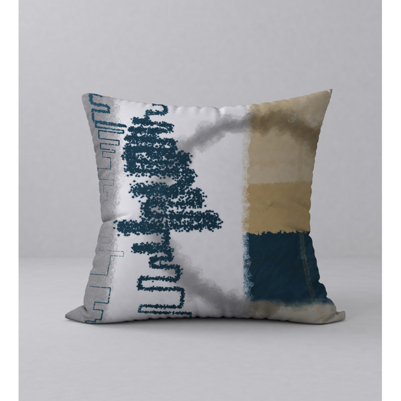 Housse de coussin décorative carrée/insert, 20 po X 20 po